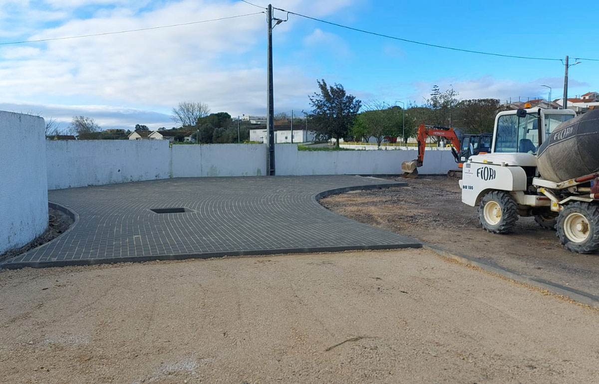Obras de requalificação - Assentiz, Rio Maior