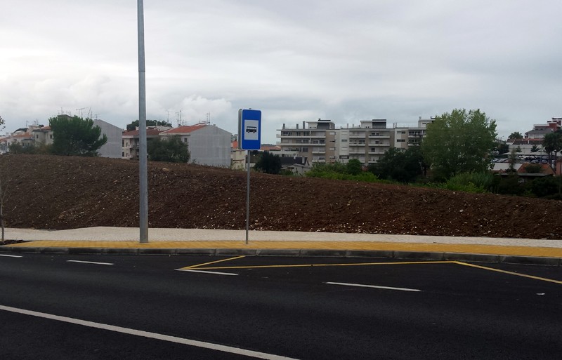 Obras na Avenida Papa Francisco, Leiria