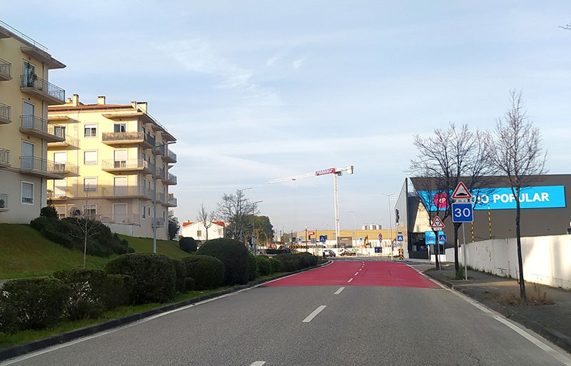 Novas acessibilidades - Urbanização de Santa Clara