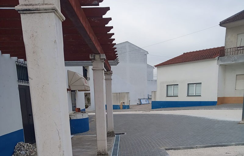 Obras de requalificação - Assentiz, Rio Maior