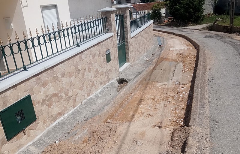 Pavimentação de ruas - Seiça, Ourém